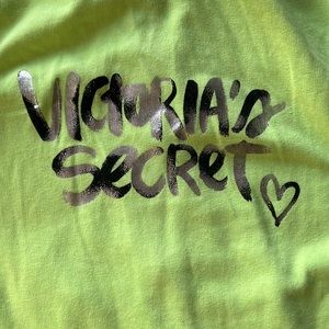 Victoria’s Secret RARE Supermodel Full Zip Hoodie S Neon Lime Sweatshirt Vintage